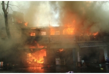 Cháy lớn tại Buôn Ma Thuột, thiệt hại hàng trăm tỷ