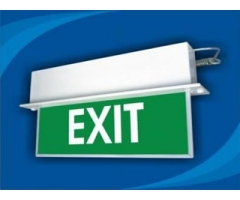 Bảng Exit - lối thoát nạn (2 mặt)